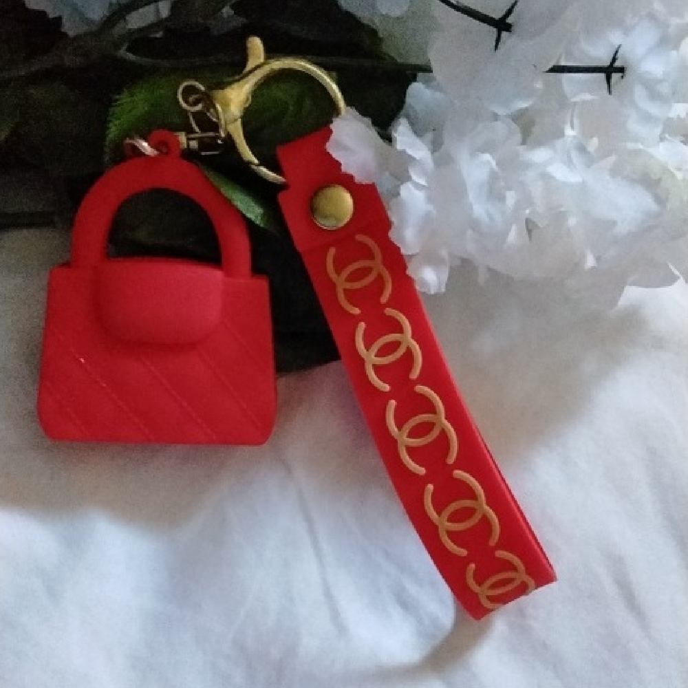 Red and Gold Keychain Set - Picture 2 of 4